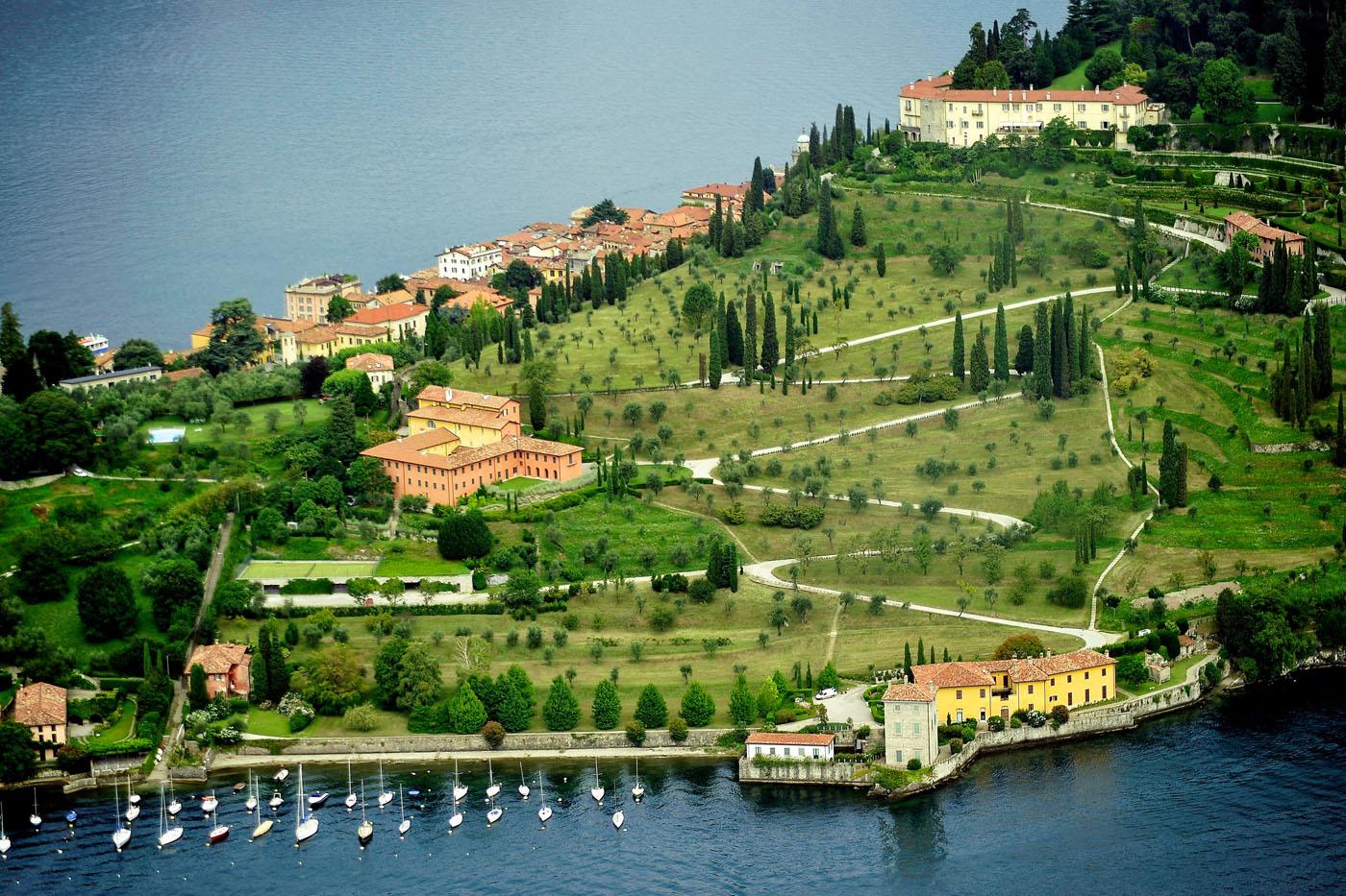 Villa Serbelloni gardens in Bellagio, home of the Rockefeller Foundation