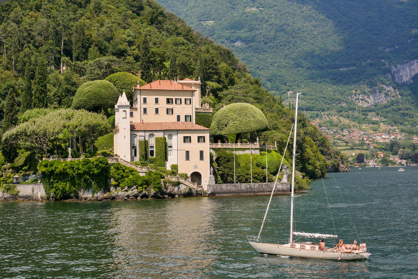 Villa del Balbianello on Lake Como