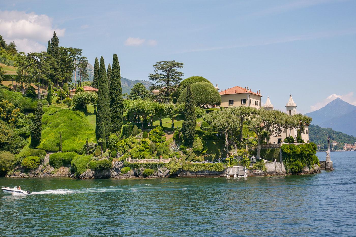 Villa del Balbianello e il suo parco sul Lago di Como