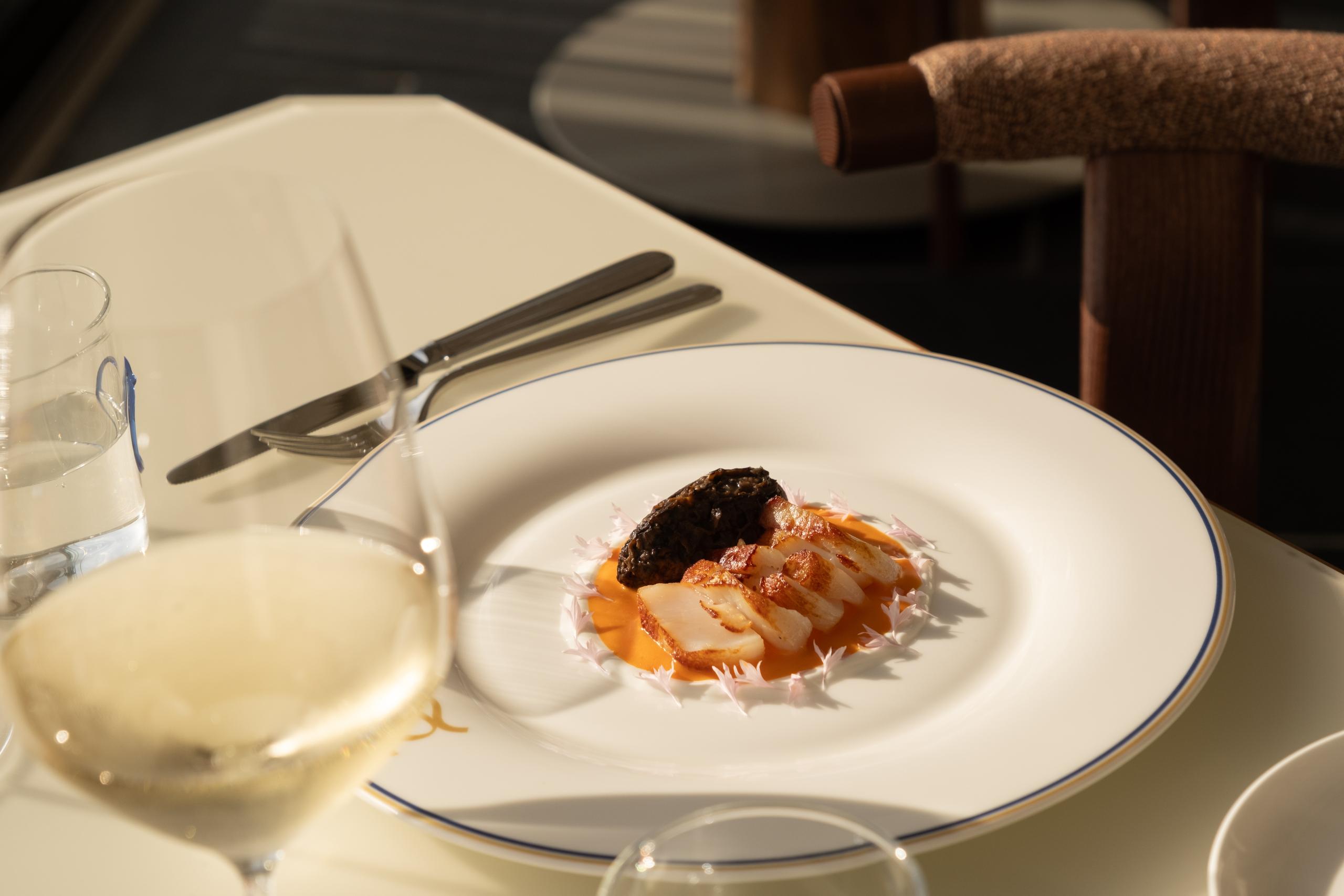 Fish starter at Ristorante Genazzini 1788