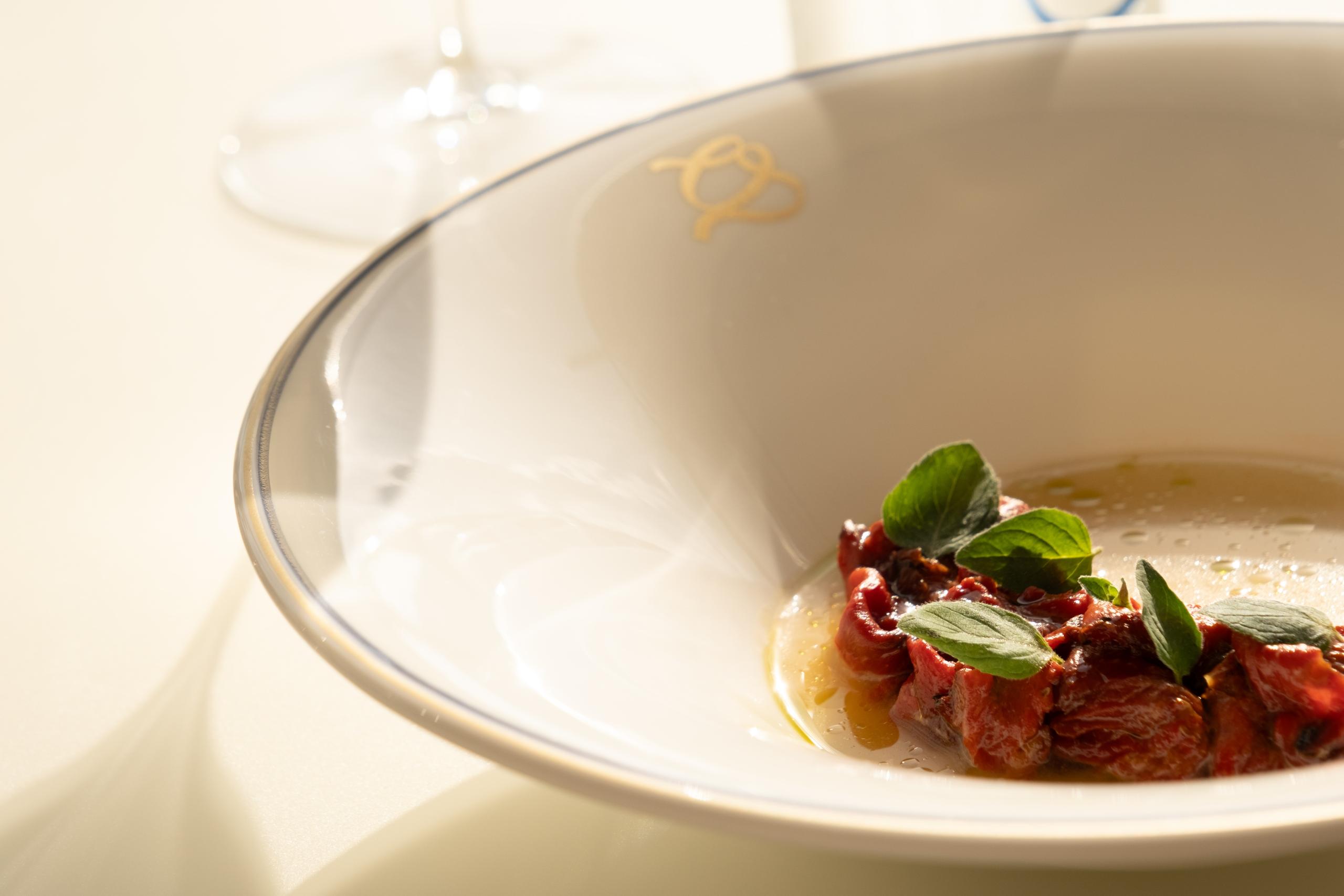 Contemporary Italian dish at Ristorante Genazzini 1788